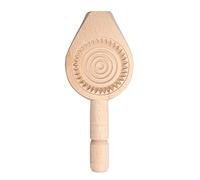 Onart Home - Wooden Cookie Molds for Baking | Traditional Handmade Maamoul Molds | Biscuit Cake Pastry Sweet Cookie Cutter | Mid-Autumn Festival Practical Hand Pressed Cake Mold