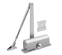 Onarway Automatic Door Closer Adjustable Spring Hydraulic Door Closure, Aluminum Alloy, Commercial Grade or Home Use for Door Weights 47~62kg, EN1154 Certification