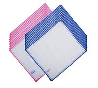 OnBrand Naturally Wood Fiber Cleaning Cloth, Microfiber Cleaning Cloths, 20 Pcs (12" x 10.7" Each), 8 Layers High-Density Super Absorbing Dish Cloths, Reusable General Kitchen Towel
