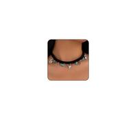 ONBRIG Western Necklace for Women Boho Turquoise Charm Necklace for Women Cowgirl Choker Necklace Western Jewelry, Adjustable, Metal, No Gemstone