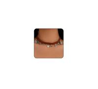 ONBRIG Western Necklace for Women Boho Turquoise Charm Necklace for Women Cowgirl Choker Necklace Western Jewelry, Adjustable, Metal, No Gemstone