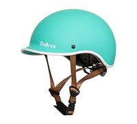 OnBros Bike Helmet Men Women Adjustable Scooter Skateboard Commuter | Lightweight Helmet, Urban Bicycle Helmets Size 56-61CM. 14 vents, removable sweat-wicking lining, dial fit 56-61cm.
