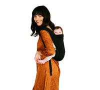 Onbuhimo Up&Go Studio Romeo Baby Carrier Simple, Comfortable and Adjustable, Versatile Physiological Back & Belly without Belt, From 6 Months Up to 15 Kilograms (Black)