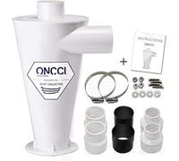 ONCCI Professional Filter Separator Cyclone Dust Collector Extractor/Vacuum Separator/Suction Vacuum Cleaner Separator with Accessories Set (Typ-1)