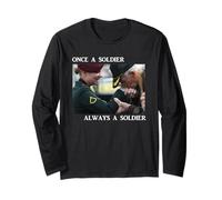 Once A Soldier Always A Soldier Long Sleeve T-Shirt