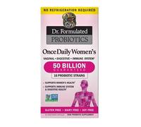 Once Daily Dr. Formulated Probiotics for Women 50Billion CFU 16 Probiotic, Digestive, Vaginal & Immune Health, Dairy & Gluten Free, Shelf Stable 30 Capsules