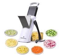 ONCE FOR ALL Safe Mandoline Slicer 5 in 1 Vegetable Chopper