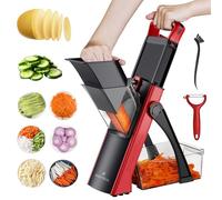 ONCE FOR ALL Safe Mandoline Slicer 5 in 1 Vegetable Chopper
