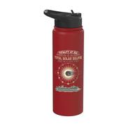 Once in A Lifetime 2026 Total Solar Eclipse Cruise Voyager Stainless Steel Insulated Water Bottle
