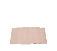 Once Milano linen napkin set of four - Pink One Size