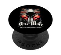 'Once More Unto The Breach' s Shakespearean Quote PopSockets Adhesive PopGrip