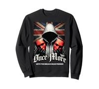 'Once More Unto The Breach' s Shakespearean Quote Sweatshirt