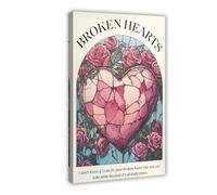 Once Upon A Broken Heart Canvas Poster Bedroom Decor Landscape Office Room Decor Gift 16x24inch(40x60cm)