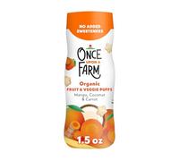 Once Upon A Farm Mango, Carrot & Coconut Fruit & Veggie Puffs