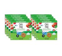 Once Upon a Farm Organic Tractor Wheels Kids Cereal Bars, Apple, Sweet Potato and Spinach, 8 Boxes, 40 Bars Total