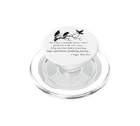 Once Upon a Midnight Dreary Edgar Allan Poe Raven PopSockets PopGrip for MagSafe