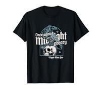 Once Upon a Midnight Dreary - The Raven by Edgar Allan Poe T-Shirt
