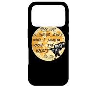 Once Upon A Midnight Edgar Allan Poe The Raven Quote Case for iPhone 17 Pro
