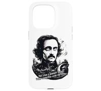 Once Upon a Time a Sad Midnight Edgar Allan Poe Case for iPhone 15 Pro