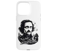 Once Upon a Time a Sad Midnight Edgar Allan Poe Case for iPhone 15 Pro Max