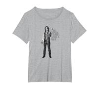 Once Upon a Time All Magic T-Shirt, Women's Plus, Heather Grey, 4X