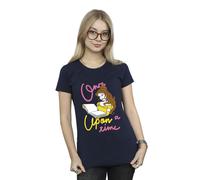 Once Upon A Time Belle Cotton T-Shirt Beauty And The Beast Navy XXL