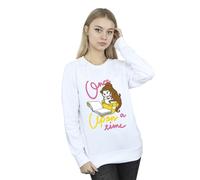 Once Upon A Time Belle Sweatshirt Beauty And The Beast White L