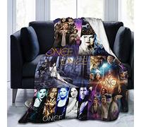 Once Upon A Time Blanket Novelty Blanket Flannel Throw Blankets Luxury Ultra-Soft Micro Fleece Blanket for Bed Couch Sofa Blanket