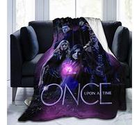 Once Upon A Time Blanket Novelty Blanket Flannel Throw Blankets Luxury Ultra-Soft Micro Fleece Blanket for Bed Couch Sofa Blanket