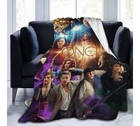 Once Upon A Time Blanket Novelty Blanket Flannel Throw Blankets Luxury Ultra-Soft Micro Fleece Blanket for Bed Couch Sofa Blanket