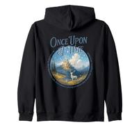 Once Upon A Time Enchanting Fantasy Realm Zip Hoodie