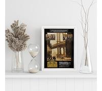 Once Upon a Time in America (1984) Framed Classic-Cult Movie Poster Print Wall Art Image Home Decor Artworks Framed Poster Different Sizes and Colours