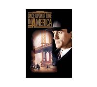 Once Upon A Time in America (1984) Movie Poster Canvas Poster Bedroom Decor Landscape Office Room Decor Gift 24x36inch(60x90cm)