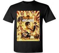 Once Upon A Time in Hollywood Retro Poster Black T-Shirt USA Size S M L XL 2XL Funny Tops Tee Shirt XL
