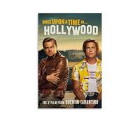 Once Upon A Time in HollywoodPainting Art Poster Canvas Art Wall Decoration Home Bedroom Aesthetics Painter Living Deco Strong Wall Painting Room DecoratedUnframe-style08x12inch(20x30cm)