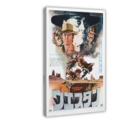 Once Upon A Time In The West Movie Poster Canvas Poster Bedroom Decor Landscape Office Room Decor Gift 24x36inch(60x90cm)
