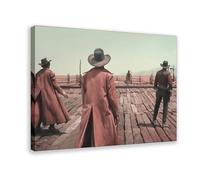Once Upon A Time In The West Movie Poster Canvas Poster Bedroom Decor Landscape Office Room Decor Gift 24x36inch(60x90cm)