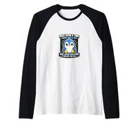 Once Upon a Time There was a Boy Who Loved Penguins Raglan Baseball Tee
