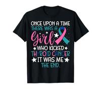 Once Upon A Time There was A Girl Who Kicked Thyroid Cancer T-Shirt