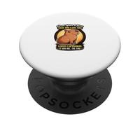 Once Upon a Time There Was a Girl Who Loved Capybaras PopSockets Adhesive PopGrip
