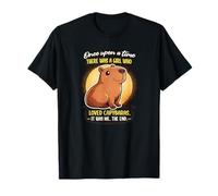 Once Upon a Time There was a Girl Who Loved Capybaras T-Shirt