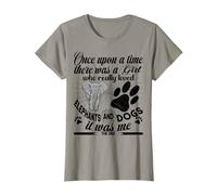 Once Upon A Time There Was A Girl Who Loved Elephants & Dogs T-Shirt