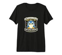 Once Upon a Time There was a Girl Who Loved Penguins Premium T-Shirt