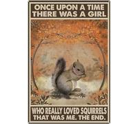 Once Upon A Time There was A Girl Who Really Loved Squirrel 300 Piece Wood Puzzle For Adults Jigsaw Puzzles Educational Challenge DIY Game Home Wall Art Decoration