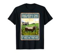 Once Upon A Time There Was A Man - Cow Breed Dexters T-Shirt