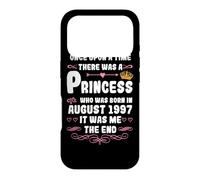 Once upon a time there was a princess. August 1997 Birthday Case for iPhone 17 Pro