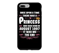 Once upon a time there was a princess. August 1997 Birthday Case for iPhone 7 Plus/8 Plus