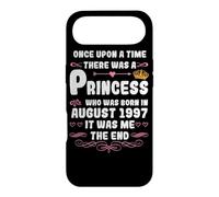 Once upon a time there was a princess. August 1997 Birthday Case for iPhone Air