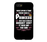 Once upon a time there was a princess. August 1997 Birthday Case for iPhone SE (2020) / 7/8