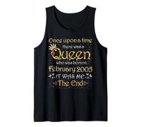 Once Upon A Time There was A Queen was Born in February 2005 Tank Top